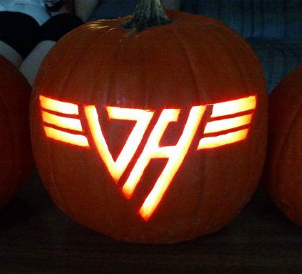 Photograph from vhnd.com VH logo pumpkin