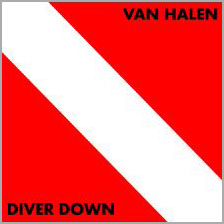 Van Halen's Diver Down album cover