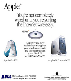 Bell Industries Apple online ad